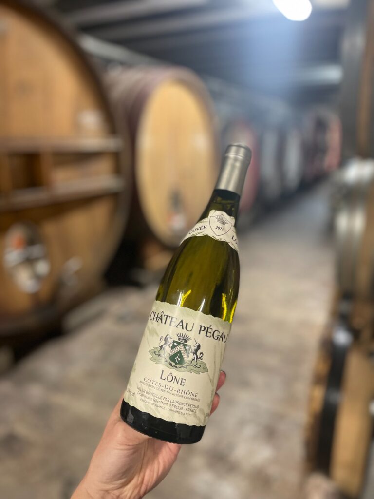 bouteille domaine cuvee lone chateau pegau