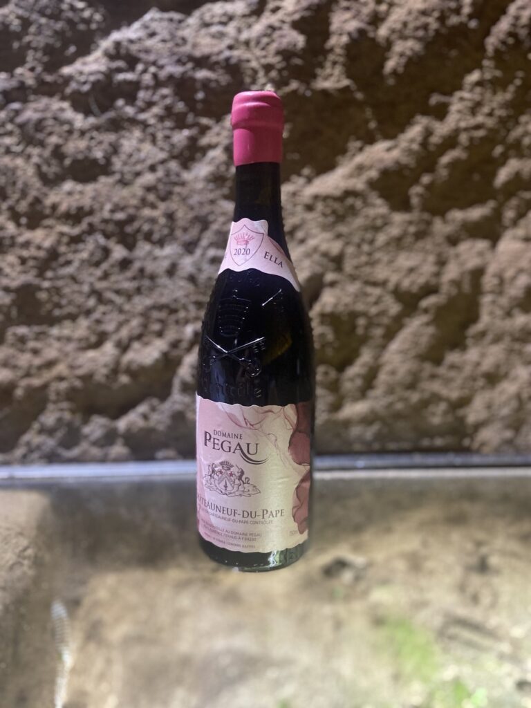 bouteille ella chateau pegau domaine cuvee