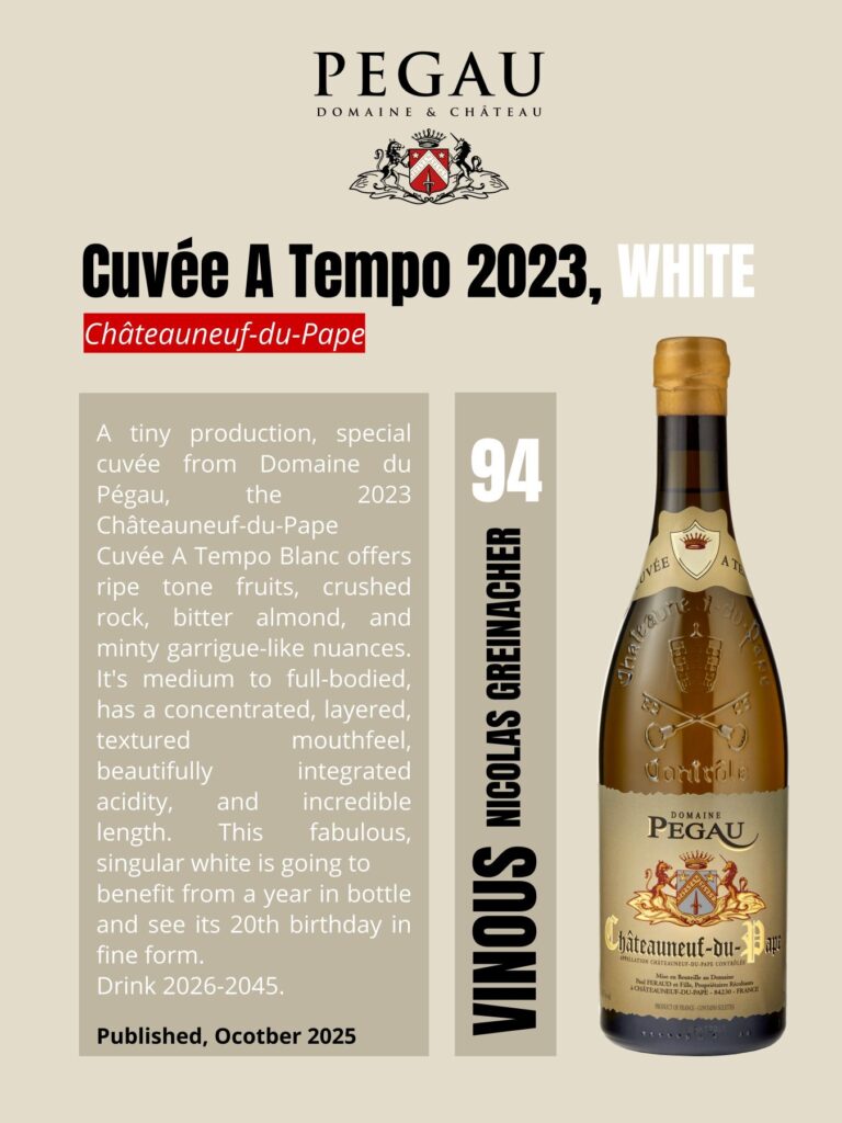 cuvee a tempo 2023 vinous