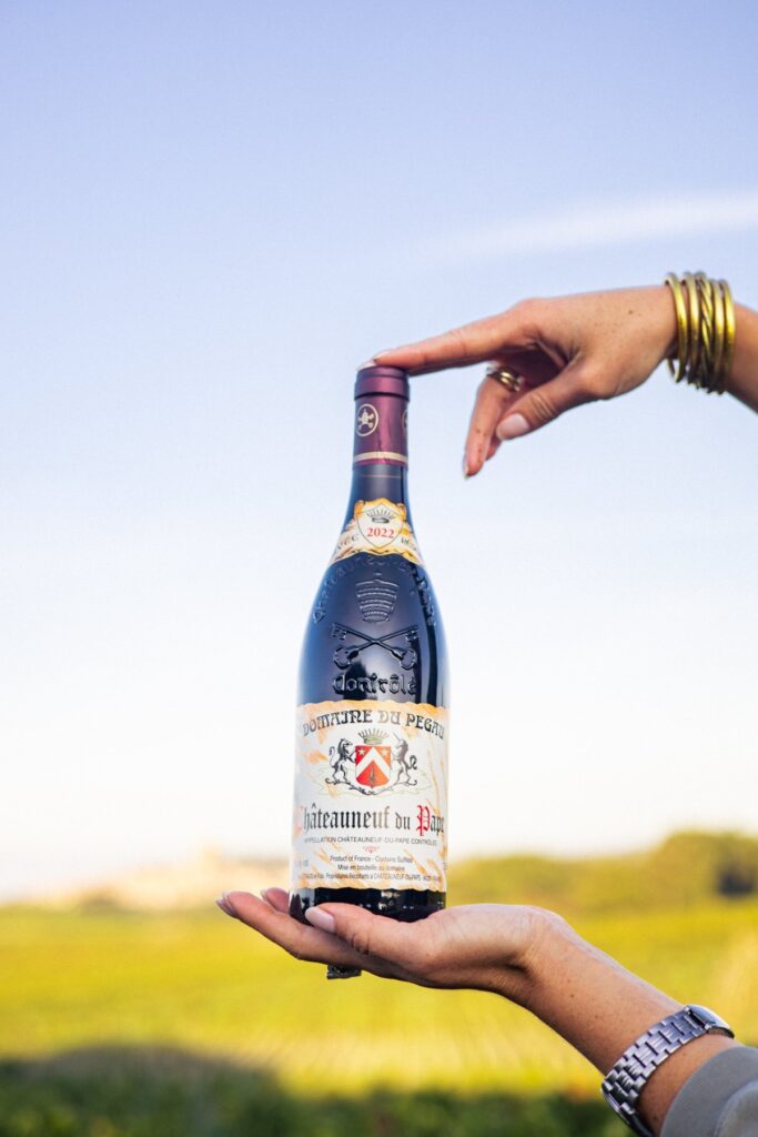 cuvee bouteille reservee rouge pegau chateau domaine