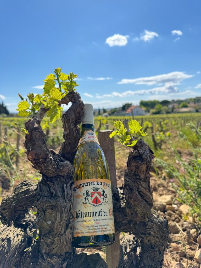 cuvee domaine bouteille reservee blanc